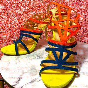 Ankle Strapped Stiletto Heel Shoes